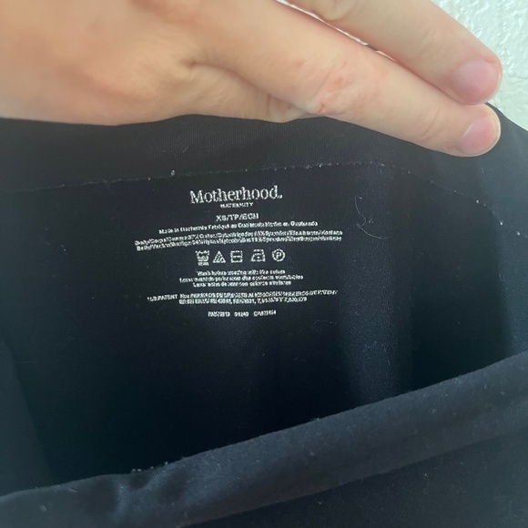 Lot of 3 Maternity Leggings Green and Black - Picture 15 of 15